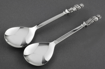 Silver Apostle Spoons - St James the Greater, St Jude